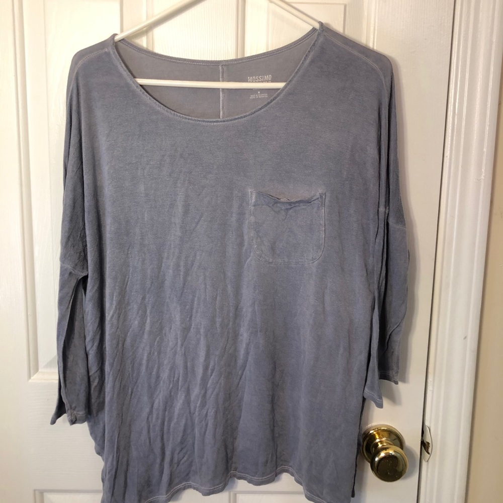 Dusty Blue Blouse